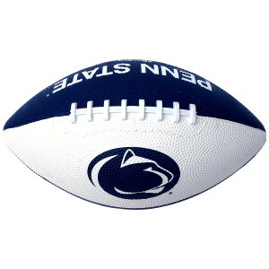 Penn State rubber 10" football image